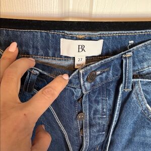 Banana Republic Women's Wide Blue Jeans